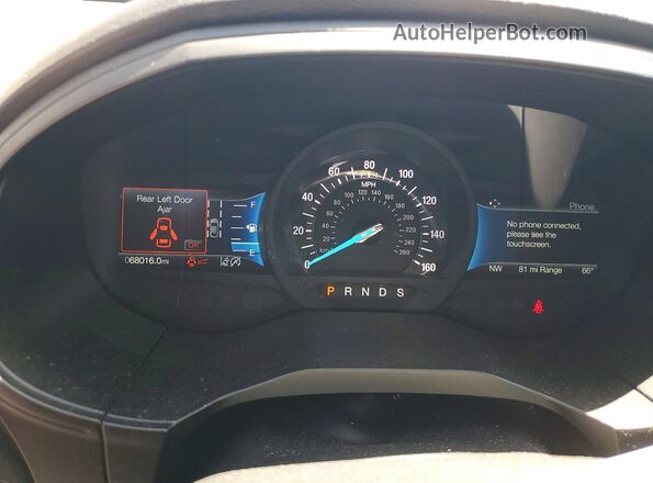 2FMPK4K98PBA59054 2023 FORD EDGE Silver Սարքավորումների վահանակի տեսք