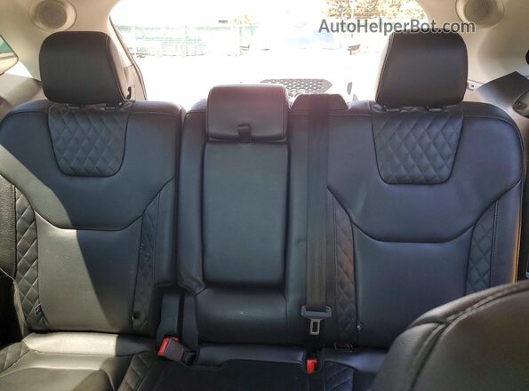2FMPK4K98PBA59054 2023 FORD EDGE Silver Հետևի նստատեղերի տեսք