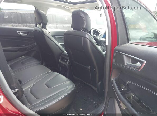 2FMPK4K99GBB57008 2016 FORD EDGE Red VIN կոդի պիտակի տեսք