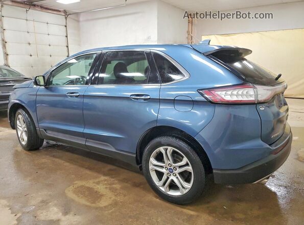 2FMPK4K99JBB85673 2018 FORD EDGE Blue Հետևի ձախ
