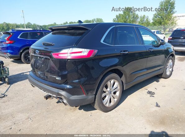 2FMPK4K99LBA00590 2020 FORD EDGE Черный Задняя правая четверть