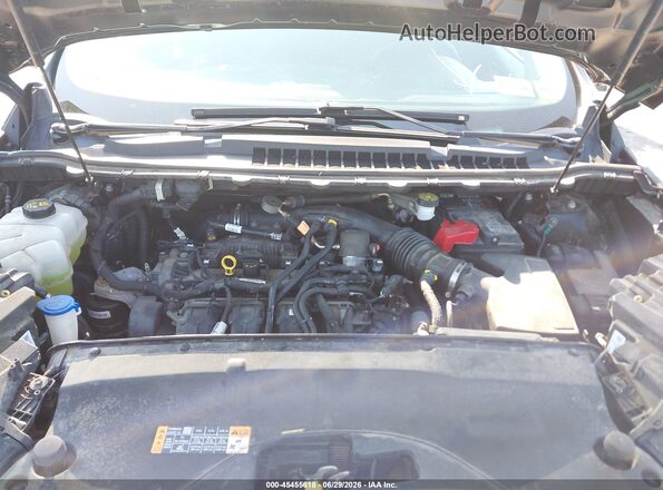 2FMPK4K99LBA00590 2020 FORD EDGE Черный Вид сзади