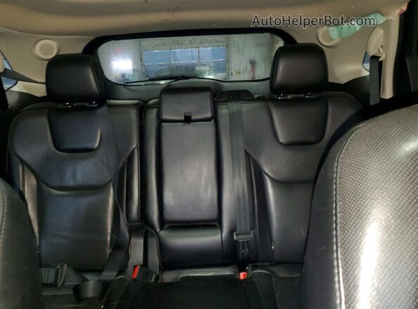 2FMPK4K99LBA00864 2020 FORD EDGE Blue Vista de los asientos traseros