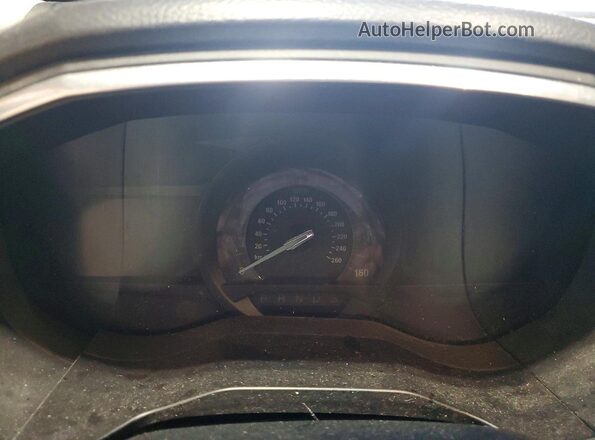 2FMPK4K99LBA00864 2020 FORD EDGE Blue Vista del cuadro de instrumentos
