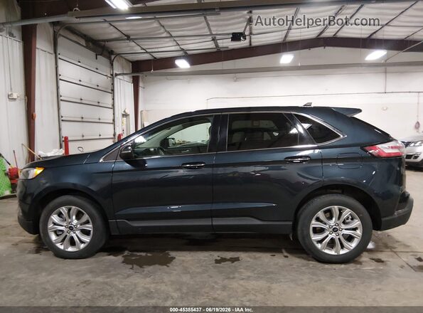 2FMPK4K99RBA48776 2024 FORD EDGE Dark Blue Widok wnętrza 360 stopni