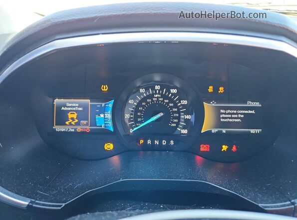 2FMPK4K9XHBB29364 2017 FORD EDGE Black 