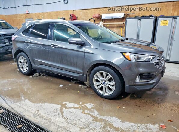 2FMPK4K9XKBB56149 2019 FORD EDGE Gray 