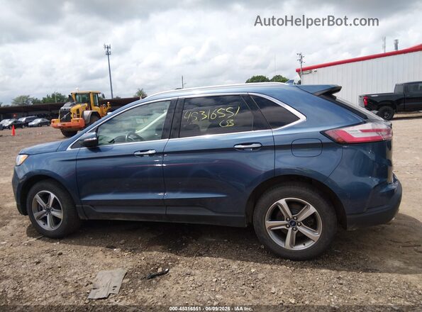 2FMPK4K9XKBC26040 2019 FORD EDGE Blue 360 interior view