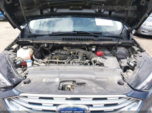 2FMPK4K9XKBC26040 2019 FORD EDGE Blue Rear view