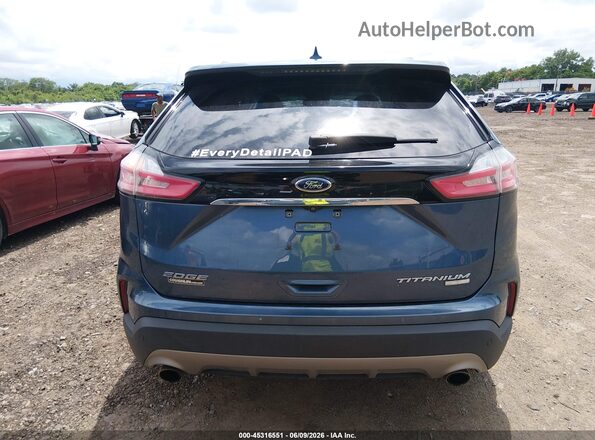 2FMPK4K9XKBC26040 2019 FORD EDGE Blue 