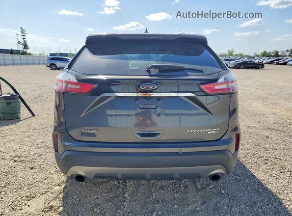 2FMPK4K9XLBA77257 2020 FORD EDGE Gray Widok z tyłu