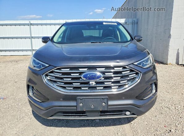 2FMPK4K9XLBA77257 2020 FORD EDGE Gray Widok z przodu