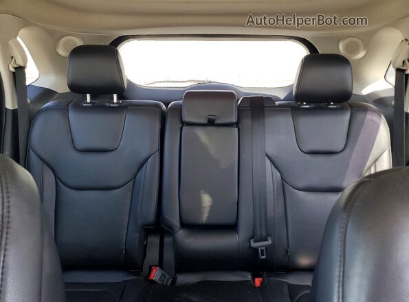 2FMPK4K9XLBA77257 2020 FORD EDGE Gray Widok tylnych siedzeń