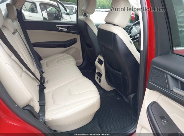 2FMPK4K9XNBA05039 2022 FORD EDGE Red VIN sticker view