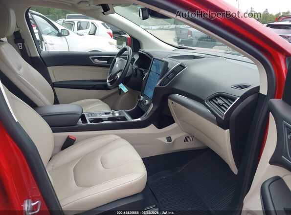 2FMPK4K9XNBA05039 2022 FORD EDGE Red Front interior view