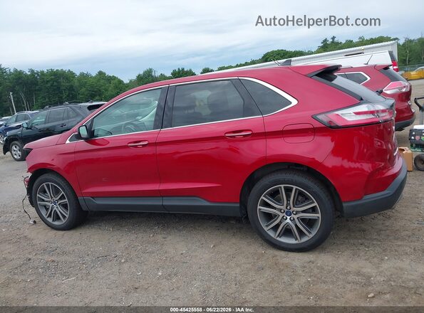 2FMPK4K9XNBA05039 2022 FORD EDGE Red 