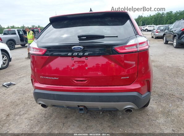 2FMPK4K9XNBA05039 2022 FORD EDGE Red 