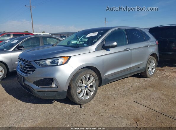 2FMPK4K9XNBA31785 2022 FORD EDGE Silver Przód lewy