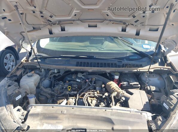 2FMPK4K9XNBA31785 2022 FORD EDGE Silver Widok z tyłu