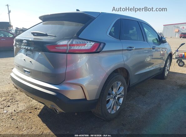 2FMPK4K9XNBA31785 2022 FORD EDGE Silver Tył prawy