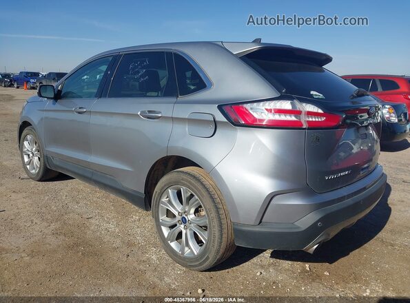 2FMPK4K9XNBA31785 2022 FORD EDGE Silver Tył lewy