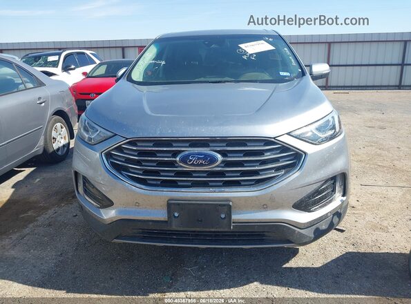 2FMPK4K9XNBA31785 2022 FORD EDGE Silver Widok z przodu