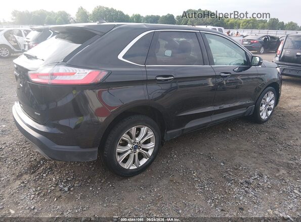 2FMPK4K9XNBA91162 2022 FORD EDGE Черный Задняя правая четверть