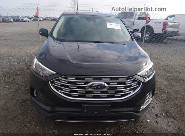 2FMPK4K9XNBA91162 2022 FORD EDGE Черный Вид щитка приборов