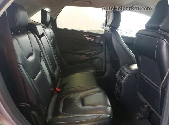 2FMPK4K9XNBB04458 2022 FORD EDGE Silver Rear seats view