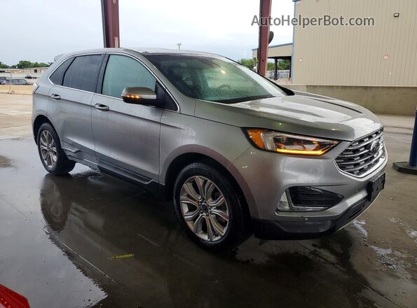 2FMPK4K9XNBB04458 2022 FORD EDGE Silver Front right