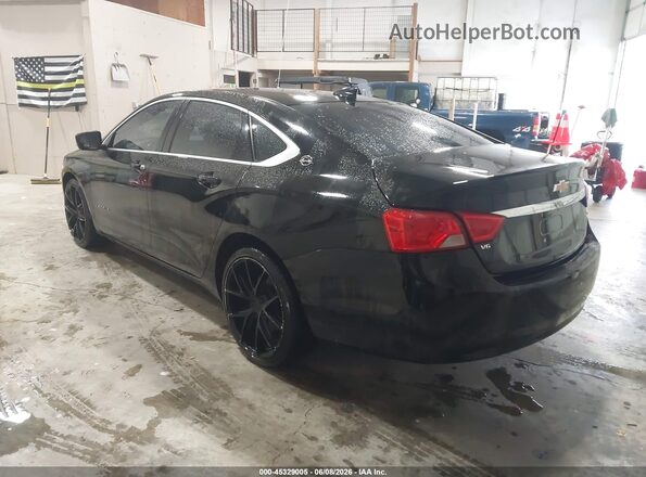 2G1105S30H9111621 2017 CHEVROLET IMPALA Черный Задняя левая четверть