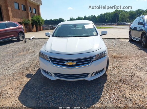 2G1105S30H9135529 2017 CHEVROLET IMPALA White Widok zestawu wskaźników