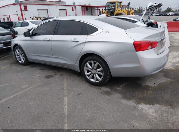 2G1105S30H9182284 2017 CHEVROLET IMPALA Silver Trasero izquierdo