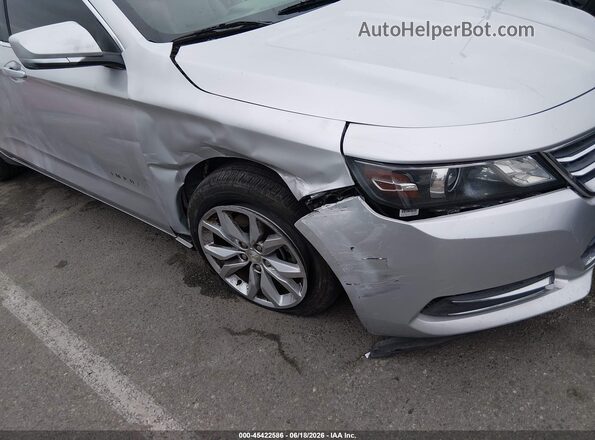 2G1105S30H9182284 2017 CHEVROLET IMPALA Silver Vista frontal