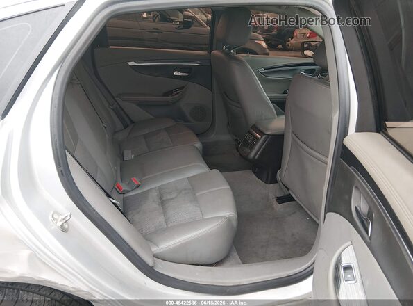 2G1105S30H9182284 2017 CHEVROLET IMPALA Silver Vista de la etiqueta del VIN