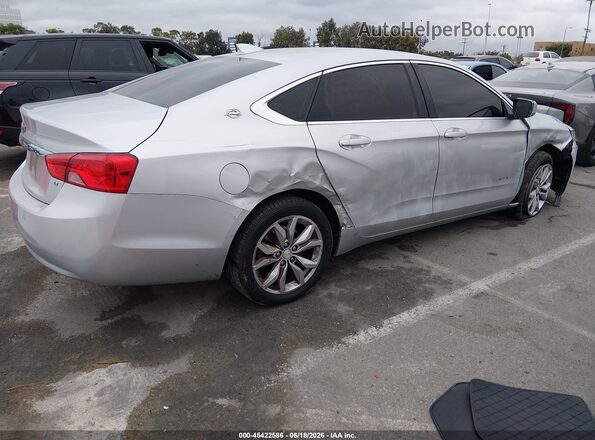 2G1105S30H9182284 2017 CHEVROLET IMPALA Silver Trasero derecho