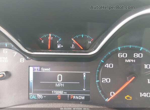 2G1105S30H9182284 2017 CHEVROLET IMPALA Silver 