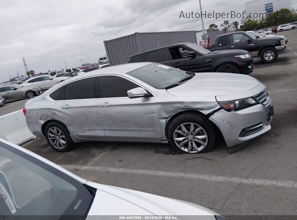 2G1105S30H9182284 2017 CHEVROLET IMPALA Silver Vista interior trasera