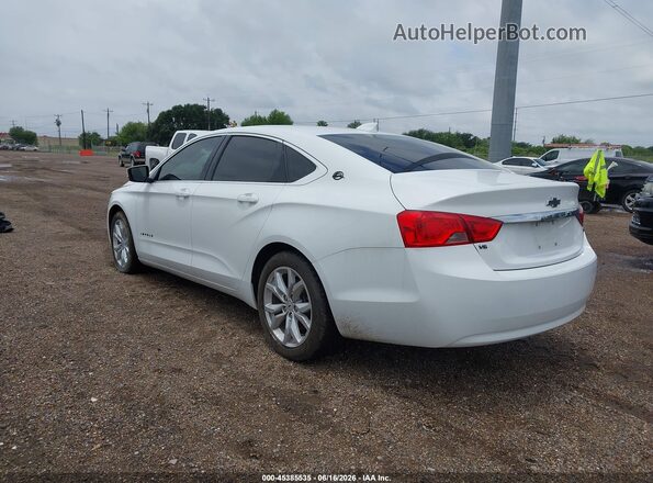 2G1105S30J9122947 2018 CHEVROLET IMPALA White Trasero izquierdo