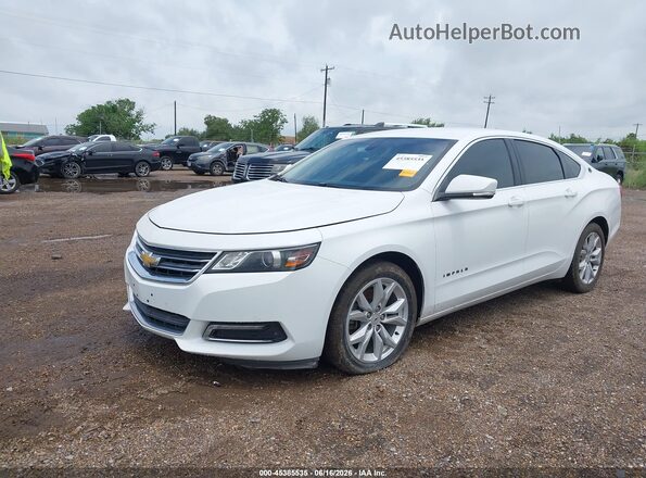 2G1105S30J9122947 2018 CHEVROLET IMPALA White Vista tres cuartos delantera izquierda