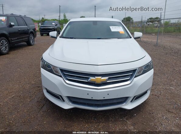 2G1105S30J9122947 2018 CHEVROLET IMPALA White Vista del cuadro de instrumentos