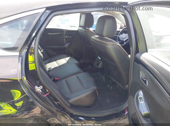 2G1105S30K9103283 2019 CHEVROLET IMPALA Black VIN კოდის სტიკერის ხედი