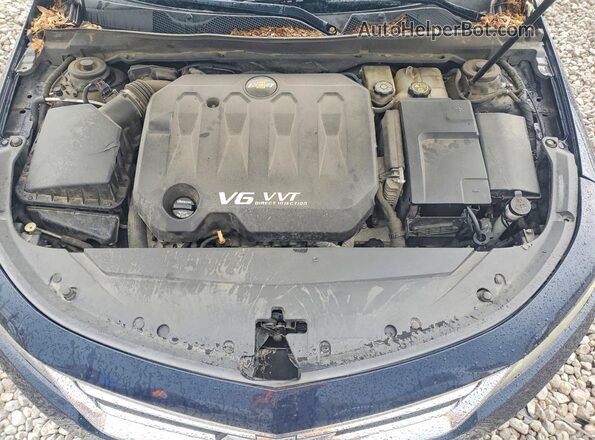 2G1105S31H9194444 2017 CHEVROLET IMPALA Синий Вид задней части салона