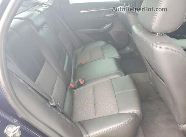 2G1105S31H9194444 2017 CHEVROLET IMPALA Синий Вид задних сидений