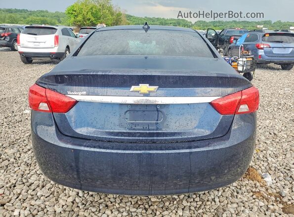 2G1105S31H9194444 2017 CHEVROLET IMPALA Синий Вид сзади