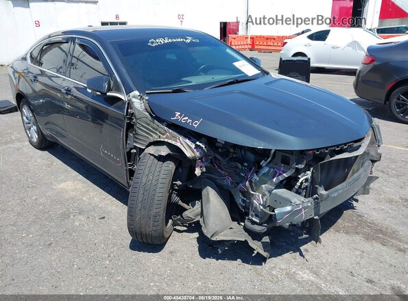 2G1105S31J9167153 2018 CHEVROLET IMPALA Gray Vista frontal