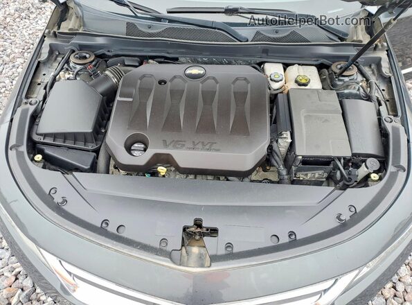 2G1105S31K9107293 2019 CHEVROLET IMPALA Gray უკანა სალონის ხედი