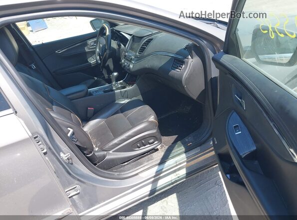2G1105S32K9147477 2019 CHEVROLET IMPALA Gray Widok wnętrza z przodu