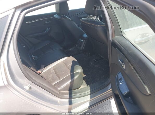2G1105S32K9147477 2019 CHEVROLET IMPALA Gray Widok naklejki z numerem VIN