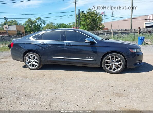 2G1105S32K9153750 2019 CHEVROLET IMPALA Dark Blue Widok wnętrza z tyłu